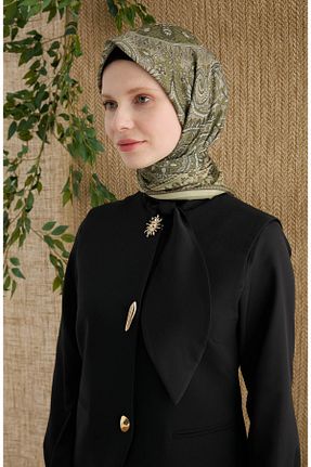 روسری رنگی پلی استر Fatma Atasoy - کد 940536274