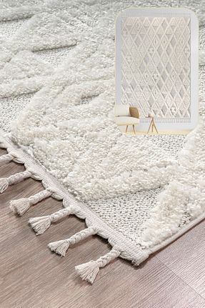 فرش بژ آنتی آلرژی SANRUGS Home & Living - کد 860028685
