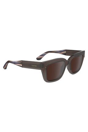 عینک آفتابی رنگی زنانه 51 Calvin Klein - کد 940555996