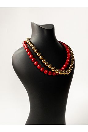 گردنبند جواهر رنگی زنانه روکش طلا THEIA GemWorks - کد 940385217