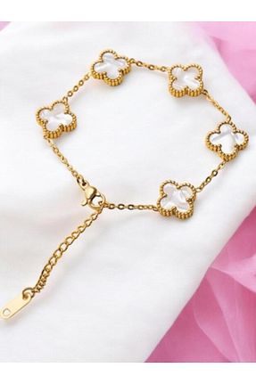 دستبند استیل (فولاد) طلائی استیل (فولاد) Merand - کد 895216476