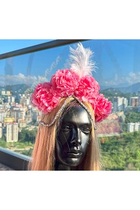 تاج صورتی زنانه فلزی queen accessories - کد 940465142