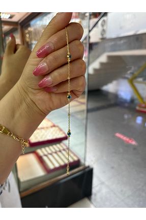 دستبند طلا زرد زنانه 8 عیار Çelikoğlu Kuyumculuk - کد 940572007