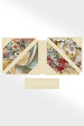 دستمال گردن رنگی زنانه مخلوط پلی استر Mooncorn - کد 940626685