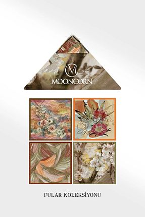 دستمال گردن رنگی زنانه مخلوط پلی استر Mooncorn - کد 940626685