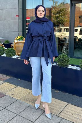 پیراهن حجاب رنگی زنانه رگولار Ovn. - کد 940571023