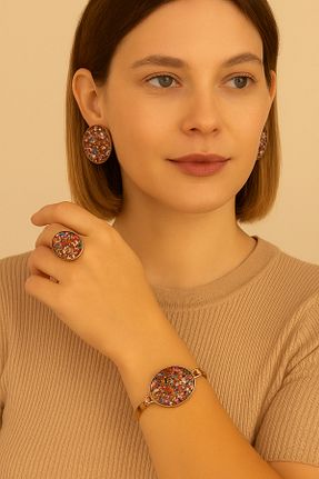 ست استیل رنگی زنانه مس Sanjap - کد 940593745