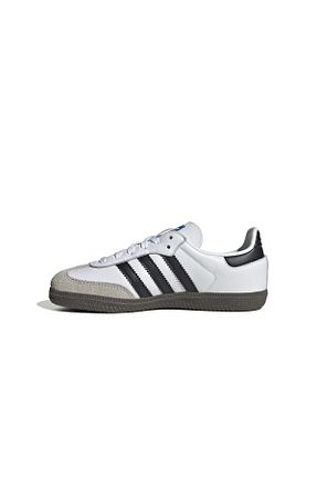 کفش اسنیکر سفید بچه گانه چسبی adidas - کد 940584741