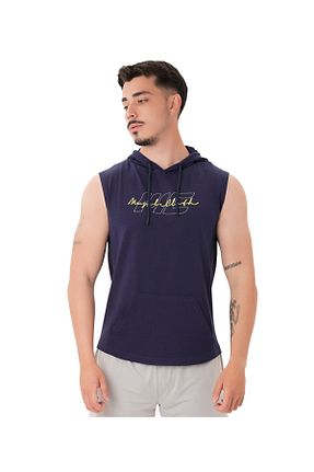 تیشرت اسپرت سرمه ای مردانه رگولار MUSCLECLOTH - کد 940609309