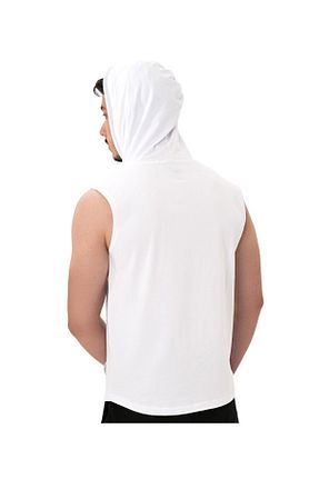 رکابی سفید مردانه بدون آستین MUSCLECLOTH - کد 940609948