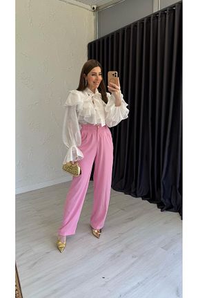 شلوار رنگی زنانه بافتنی elif teke - کد 940625875