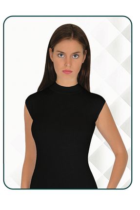 رکابی مشکی زنانه بدون آستین ERŞAH - کد 129364666