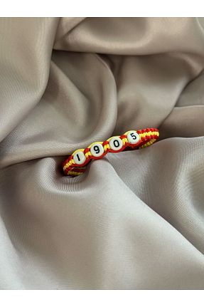 دستبند جواهر زرد زنانه منجق H&B Boutique - کد 767229255