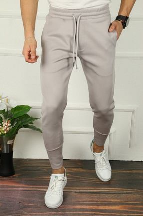 شلوار کرمگن طوسی مردانه اسلیم فیت çerme - کد 74912649