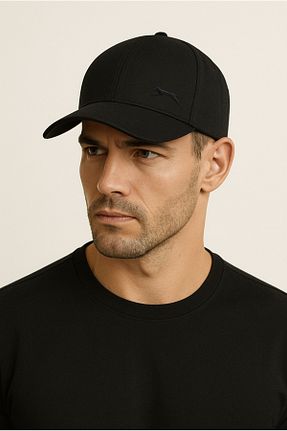 کلاه اسپرت مشکی زنانه پنبه ای Slazenger - کد 926364711