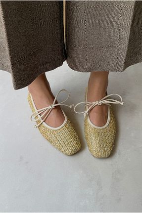 بابت بژ زنانه چرم مصنوعی Mupa Shoes - کد 940642223