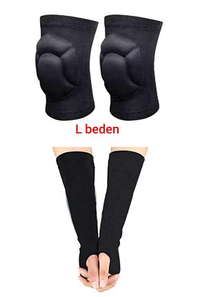 زانو بند والیبال مشکی زنانه HNsport - کد 320043556