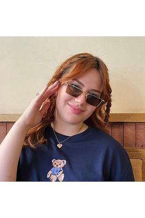 عینک آفتابی قهوه ای زنانه 51 NOYZZ - کد 940675286