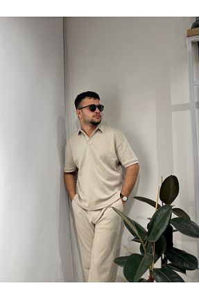 ست بالاتنه و پائین تنه بژ مردانه akya - کد 940675068