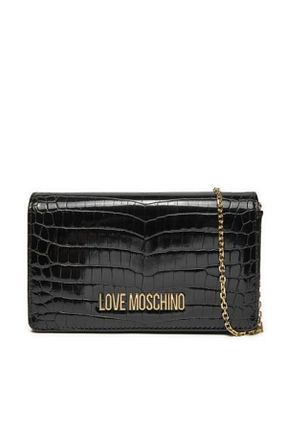 کیف دوشی مشکی زنانه پلی اورتان Love Moschino - کد 900621402