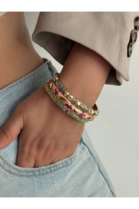 دستبند استیل (فولاد) طوسی استیل (فولاد) h&b design jewel - کد 940829339
