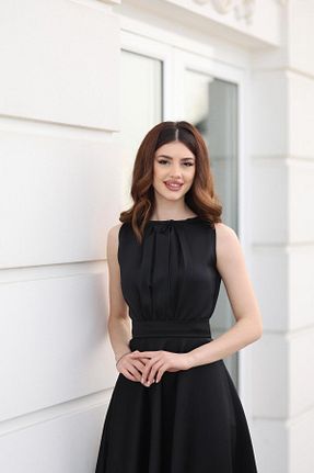 لباس حجاب مشکی زنانه کلوش KADNER - کد 940699025