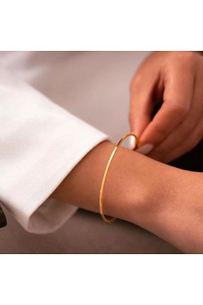 دستبند نقره طلائی زنانه 925 عیار shop - کد 940711486