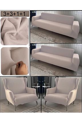 کاور مبل قهوه ای پلی استر TUCHMALL - کد 363375119