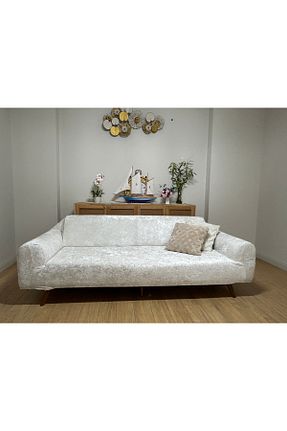 کاور مبل بژ مخمل Faiend - کد 83024123