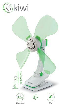 پنکه سبز Mini Fan Kiwi - کد 829623474