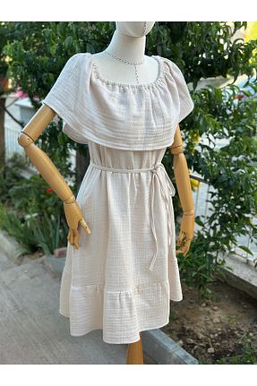 لباس بژ زنانه %100 پنبه Paseam Atelier - کد 940727871