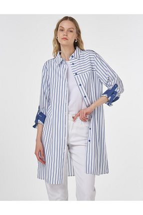 تونیک حجاب قهوه ای بافتنی Kayra - کد 940734706