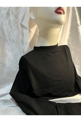 بادی حجاب مشکی زنانه پنبه ای BERCHEM SCARF - کد 940752771