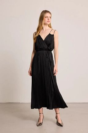 لباس مشکی زنانه بافتنی Gusto - کد 940763750