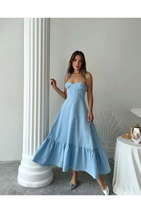 لباس آبی زنانه بافتنی bagab - کد 939126151