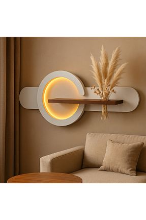 قفسه دیواری قهوه ای 97 سانتی متر AhmDesignn - کد 934159313