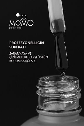 لاک ناخن دائمی نارنجی MOMO professional - کد 303498485