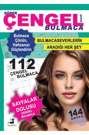 کتاب معما و جدول Olimpos Yayınları - کد 82271
