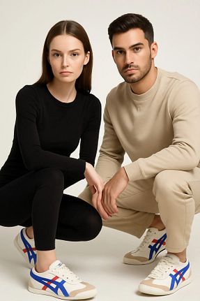 کفش اسنیکر آبی زنانه بند دار w white stars sports & wear - کد 940795822