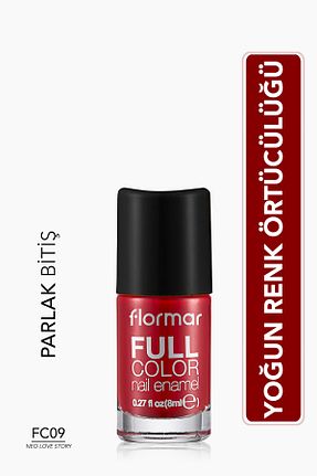 لاک ناخن قرمز Flormar - کد 940754191
