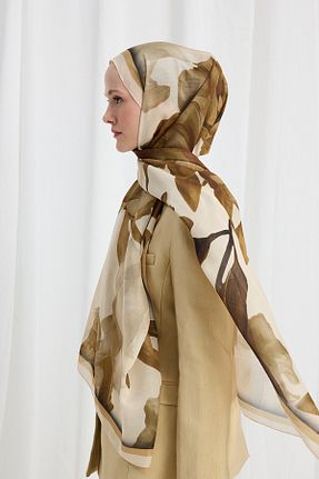 شال رنگی زنانه پنبه ای cs camellia scarf - کد 940826481