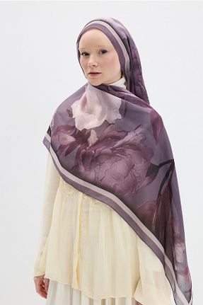شال رنگی زنانه پنبه ای cs camellia scarf - کد 940826514