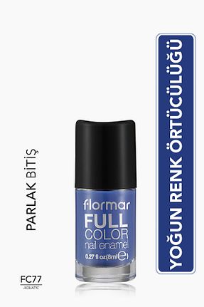 لاک ناخن آبی Flormar - کد 940757979