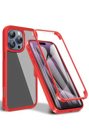 کاور و قاب قرمز iPhone 12 Pro Musal - کد 887691225