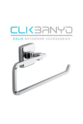 پایه دستمال توالت برنجی ÇELİK BANYO - کد 310872282