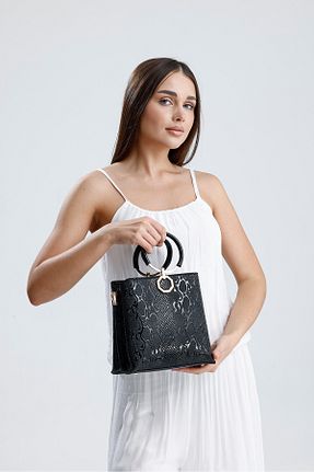 کیف دوشی مشکی زنانه چرم مصنوعی Evident - کد 462681711