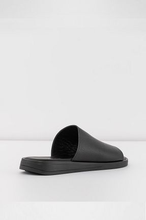 دمپائی مشکی زنانه چرم خالص Aldo - کد 817831673
