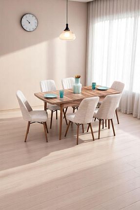 ست میز آشپزخانه بژ Suntalam Kaktüs Avm - کد 333657744
