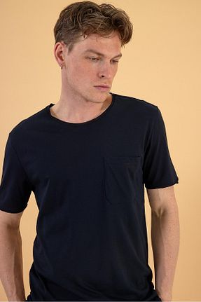 تیشرت مشکی مردانه یقه دوچرخه VENA - کد 830666220