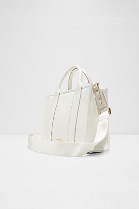 کیف دستی سفید زنانه چرم مصنوعی Aldo - کد 939866174